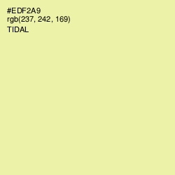 #EDF2A9 - Tidal Color Image