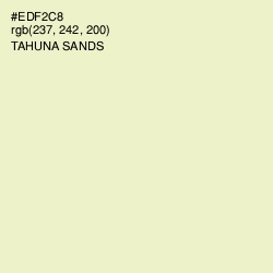 #EDF2C8 - Tahuna Sands Color Image