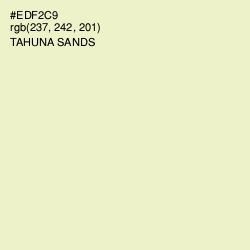 #EDF2C9 - Tahuna Sands Color Image