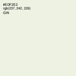 #EDF2E2 - Gin Color Image