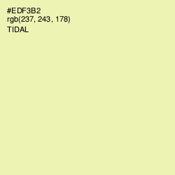 #EDF3B2 - Tidal Color Image