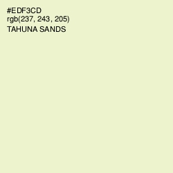 #EDF3CD - Tahuna Sands Color Image