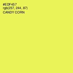 #EDF457 - Candy Corn Color Image