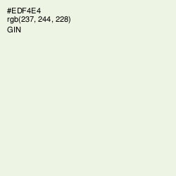 #EDF4E4 - Gin Color Image