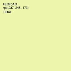 #EDF5AD - Tidal Color Image