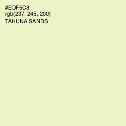 #EDF5C8 - Tahuna Sands Color Image