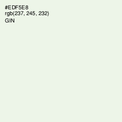 #EDF5E8 - Gin Color Image