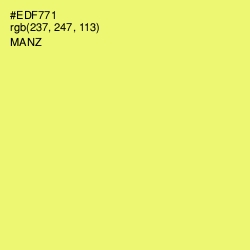 #EDF771 - Manz Color Image