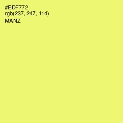 #EDF772 - Manz Color Image