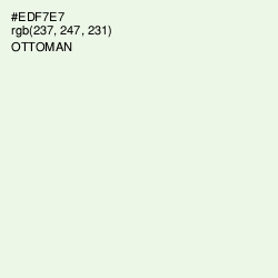 #EDF7E7 - Ottoman Color Image