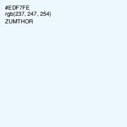 #EDF7FE - Zumthor Color Image