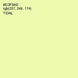 #EDF9AE - Tidal Color Image