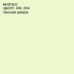 #EDF9CC - Tahuna Sands Color Image