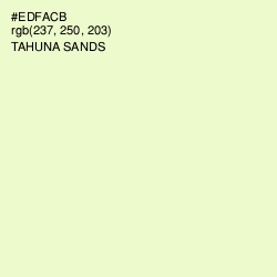 #EDFACB - Tahuna Sands Color Image