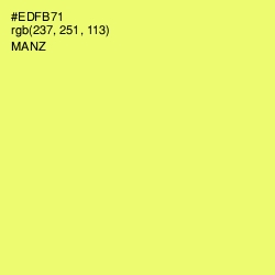 #EDFB71 - Manz Color Image