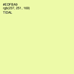 #EDFBA9 - Tidal Color Image