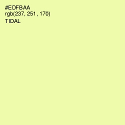 #EDFBAA - Tidal Color Image