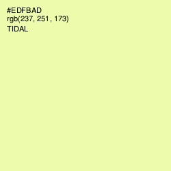 #EDFBAD - Tidal Color Image