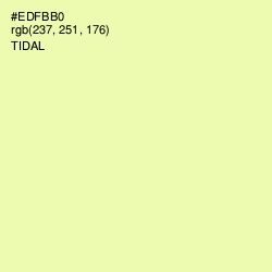 #EDFBB0 - Tidal Color Image