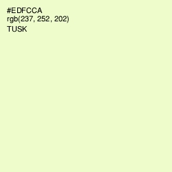 #EDFCCA - Tusk Color Image