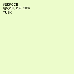 #EDFCCB - Tusk Color Image