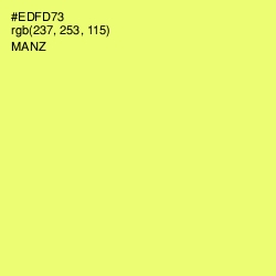 #EDFD73 - Manz Color Image