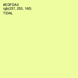 #EDFDA0 - Tidal Color Image