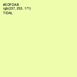 #EDFDAB - Tidal Color Image