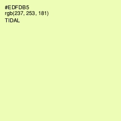 #EDFDB5 - Tidal Color Image