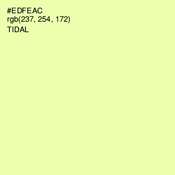 #EDFEAC - Tidal Color Image