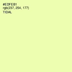 #EDFEB1 - Tidal Color Image