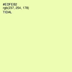#EDFEB2 - Tidal Color Image
