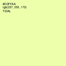 #EDFFAA - Tidal Color Image