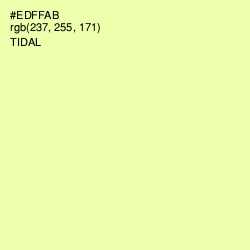 #EDFFAB - Tidal Color Image