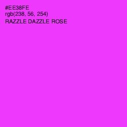 #EE38FE - Razzle Dazzle Rose Color Image