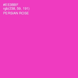 #EE3BBF - Persian Rose Color Image