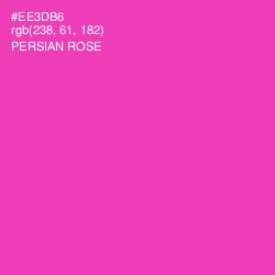 #EE3DB6 - Persian Rose Color Image