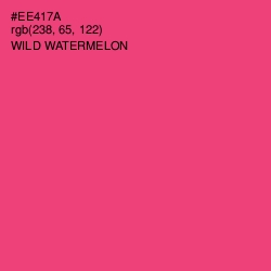 #EE417A - Wild Watermelon Color Image