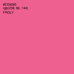 #EE6090 - Froly Color Image