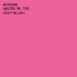 #EE629B - Deep Blush Color Image