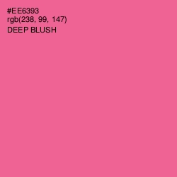 #EE6393 - Deep Blush Color Image