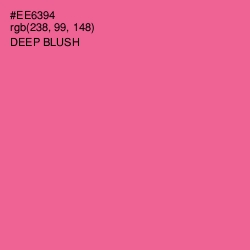 #EE6394 - Deep Blush Color Image