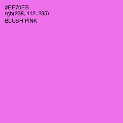 #EE70EB - Blush Pink Color Image