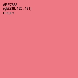 #EE7883 - Froly Color Image