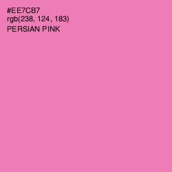 #EE7CB7 - Persian Pink Color Image