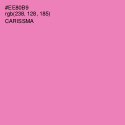 #EE80B9 - Carissma Color Image