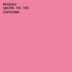 #EE82A0 - Carissma Color Image