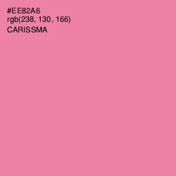 #EE82A6 - Carissma Color Image