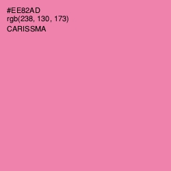 #EE82AD - Carissma Color Image
