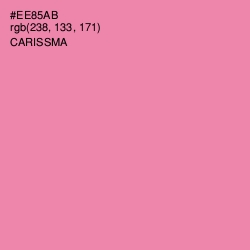 #EE85AB - Carissma Color Image